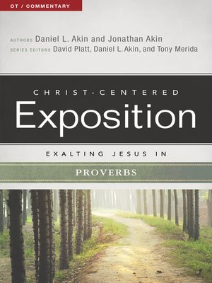 cover image of Exalting Jesus in Proverbs